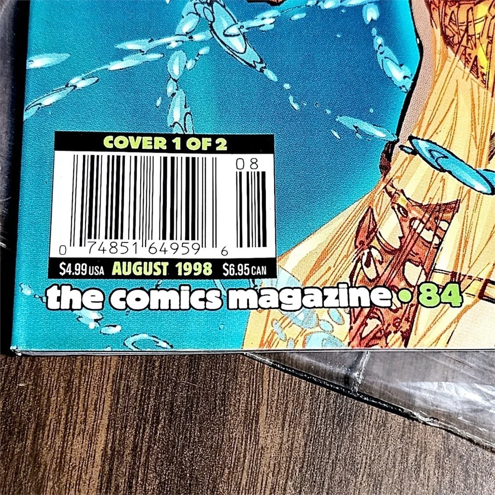 August 1998  Wizard Comic Guide Magazine - Picture 2 of 3